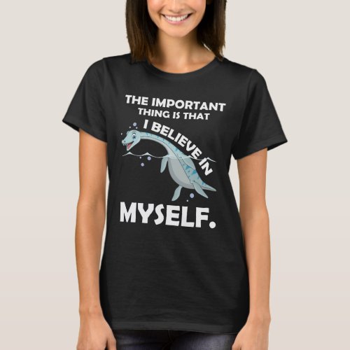 I Believe in Myself Loch Ness Monster Nessie T_Shirt