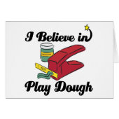 i believe in play dough (Front Horizontal)
