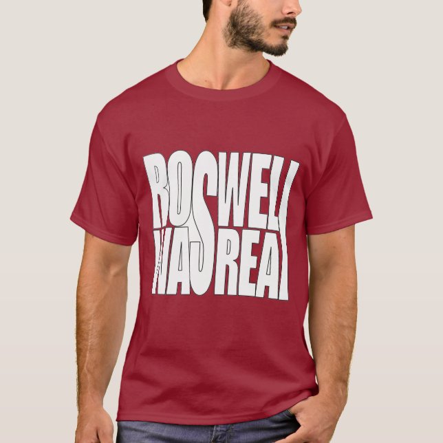 I believe in Roswell UFO crash T-Shirt (Front)