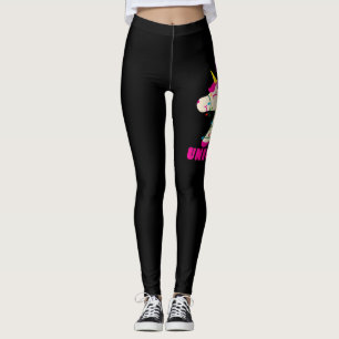 I believe in Santa and unicorns Leggings