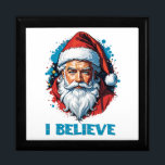 I Believe in Santa Claus Graffiti Style Design Gift Box<br><div class="desc">My graffiti design says it all: Santa Claus is not just a myth,  he's a feeling of generosity and love that lives on in our hearts. Let's spread the joy and keep the spirit of giving alive all year long. 🎅🎁❤</div>