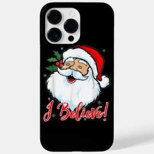 I Believe In Santa Claus T-Shirt Funny Christmas H Case-Mate iPhone 14 Pro Max Case