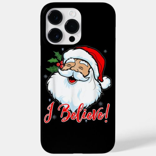 I Believe In Santa Claus T_Shirt Funny Christmas H Case_Mate iPhone 14 Pro Max Case