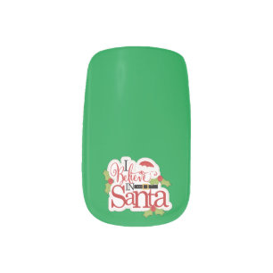I Believe In Santa Minx Nail Wraps