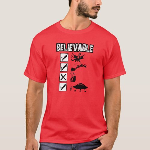 I believe in Santa T_Shirt