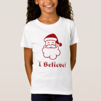 I believe in Santa T-shirt