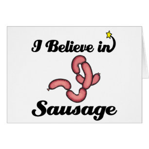 i believe in sausage cards