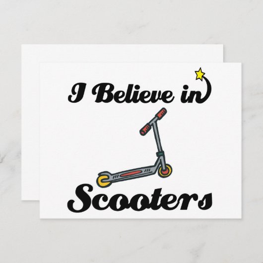 i believe in scooters (Front/Back)