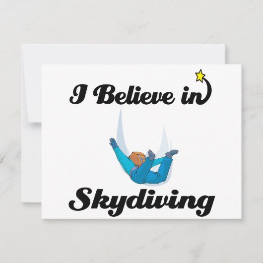 i believe in skydiving (Front)