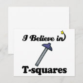 i believe in t-squares (Front/Back)