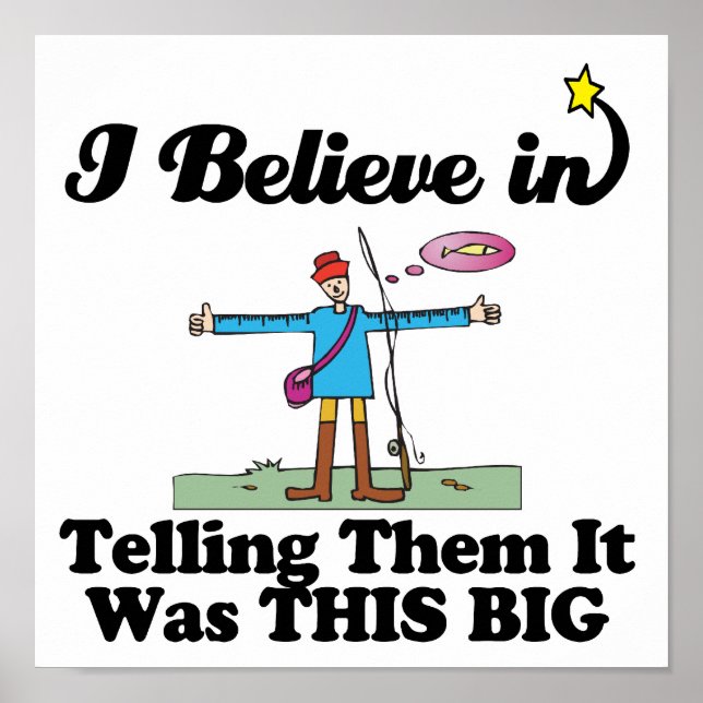 i believe in telling it was this big fish poster (Front)