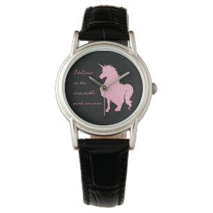 I believe in the invisible pink unicorn. watch