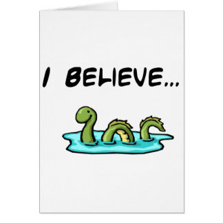 I Believe in the Loch Ness Monster Cards