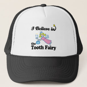 i believe in tooth fairy trucker hat