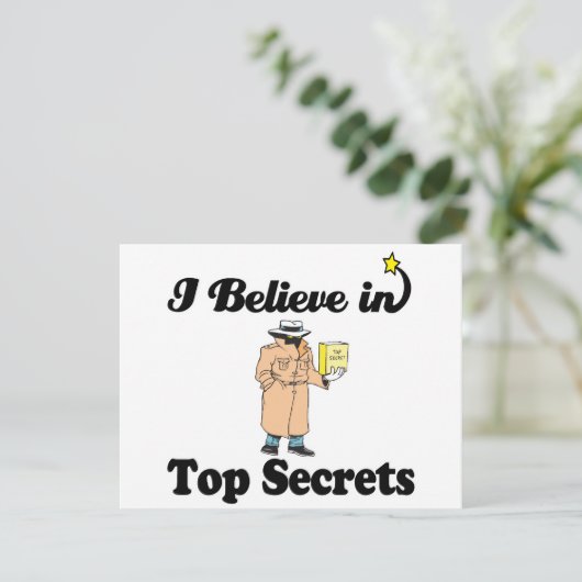i believe in top secrets (Standing Front)