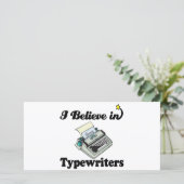 i believe in typewriters (Standing Front)
