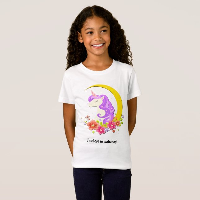 I believe in Unicorns T-Shirt (Front Full)