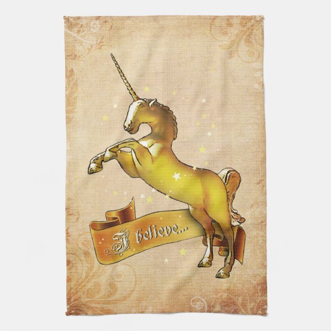 I believe in Unicorns Towel (Vertical)