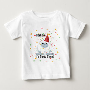 I believe it's party time Yeti Baby T-Shirt