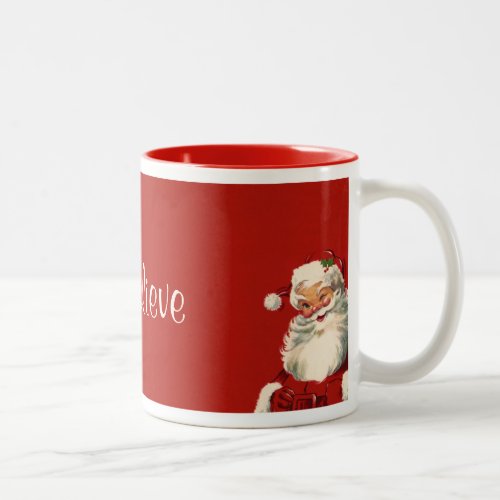 I believe Jolly Vintage Santa Two_Tone Coffee Mug
