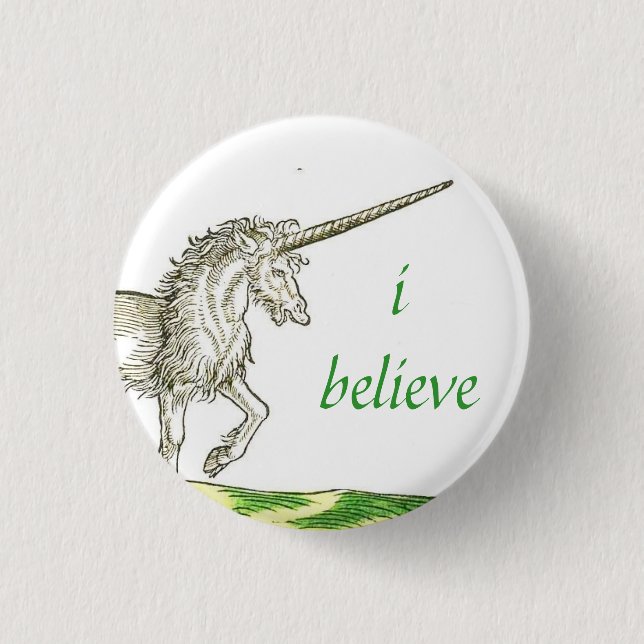 I believe pinback button (Front)
