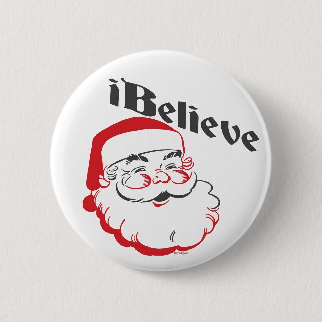I Believe Santa Buttons (Front)