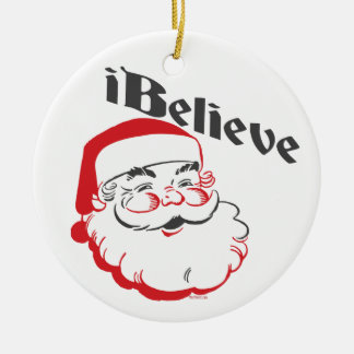 I Believe Santa Photo Ornaments