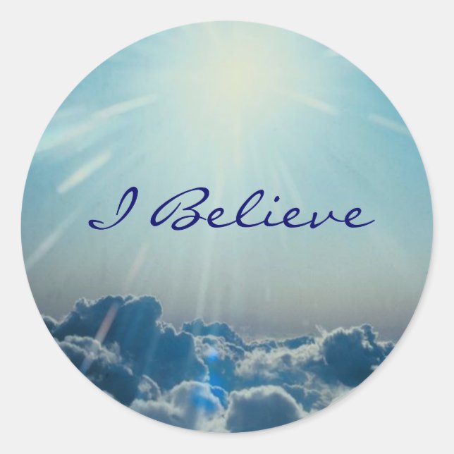 I Believe Sticker (Front)