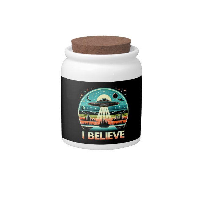 I believe - UFO Candy Jar (Front)