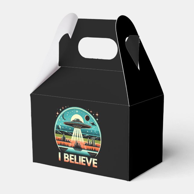 I believe - UFO Favor Boxes (Front Side)