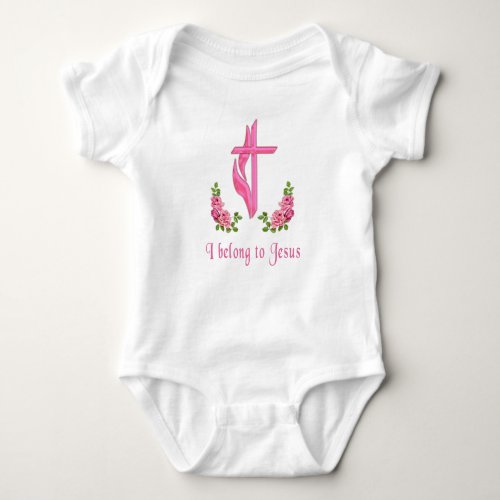 I belong to Jesus Baby Bodysuit