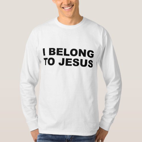 I Belong to Jesus _ Cute Christian Gift  T_Shirt