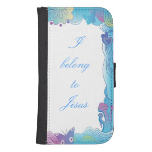 I belong to Jesus Galaxy S4 Wallet Case