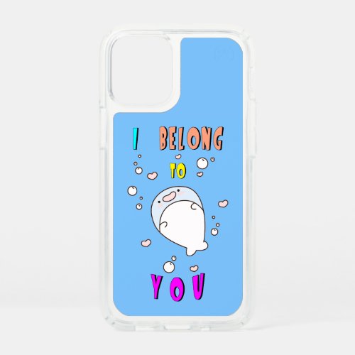 I Belong To You Hermanus 29 Africa October Whale Speck iPhone 12 Mini Case