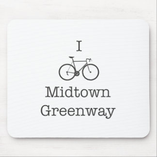 I Bike Midtown Greenway Mouse Pad