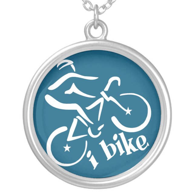 I BIKE necklace (Front)