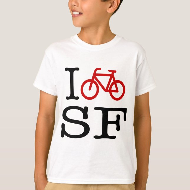 I Bike SF T-Shirt (Front)