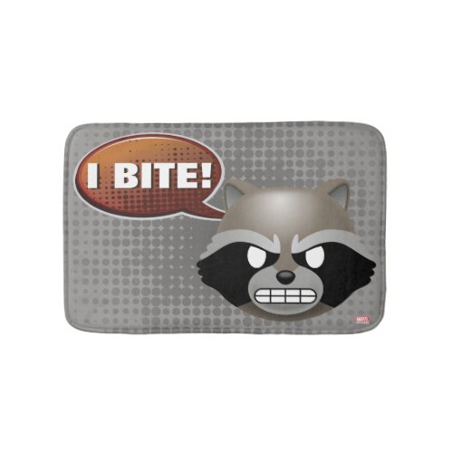 I Bite Rocket Emoji Bath Mat