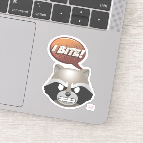 I Bite Rocket Emoji Sticker