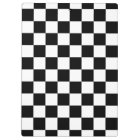 I Bleed Racing Check Black White Checkered Custom