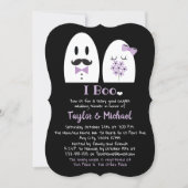 I Boo Halloween Couples Wedding Shower Invitation (Front)