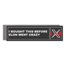 I bought this before ELON went crazy