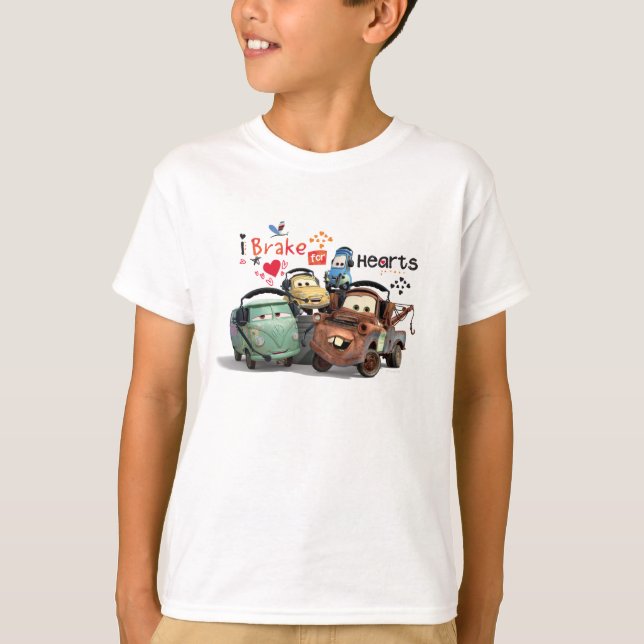 I Brake for Hearts T-Shirt (Front)