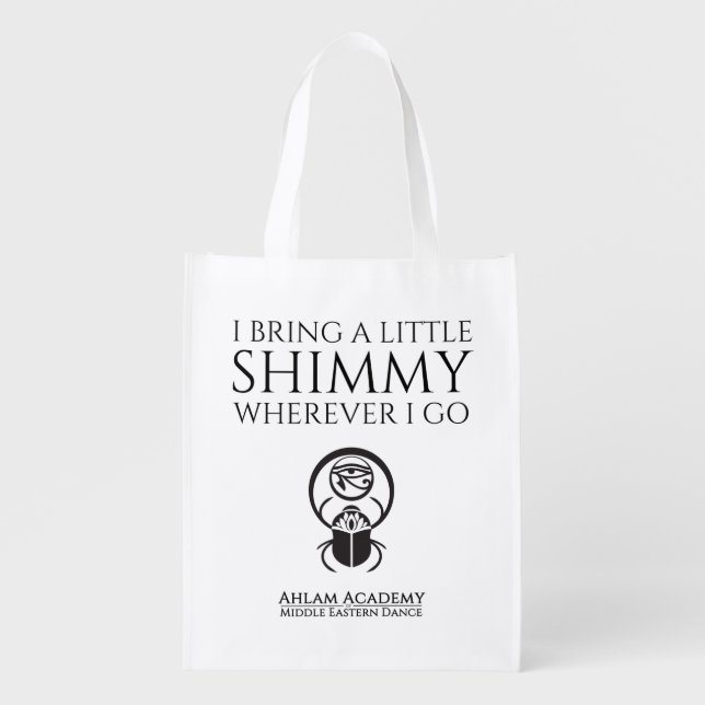 I Bring a Little Shimmy Shopping Bag (Front)