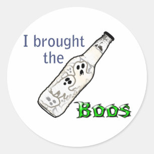 I Brought the Boos Classic Round Sticker