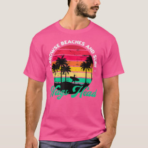 I Browse Beaches and Surf Nags Head Surfing North T-Shirt