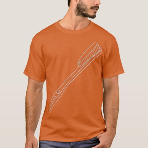 I Brush V12 Climbing Brush White T_Shirt