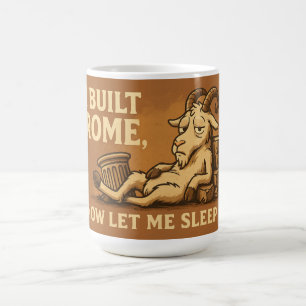 I Built Rome Goat Mug