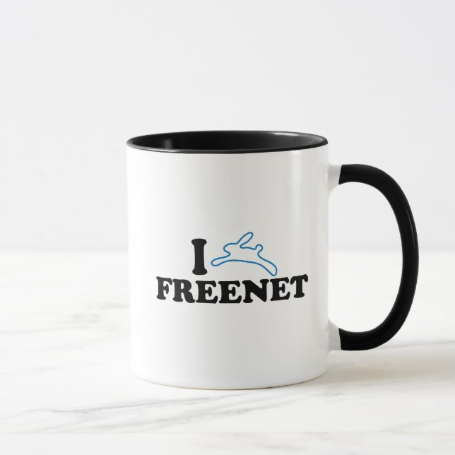 I Bunny Freenet Mug (Right)
