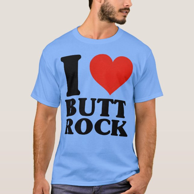 I BUTTROCK 80s gift T-Shirt (Front)